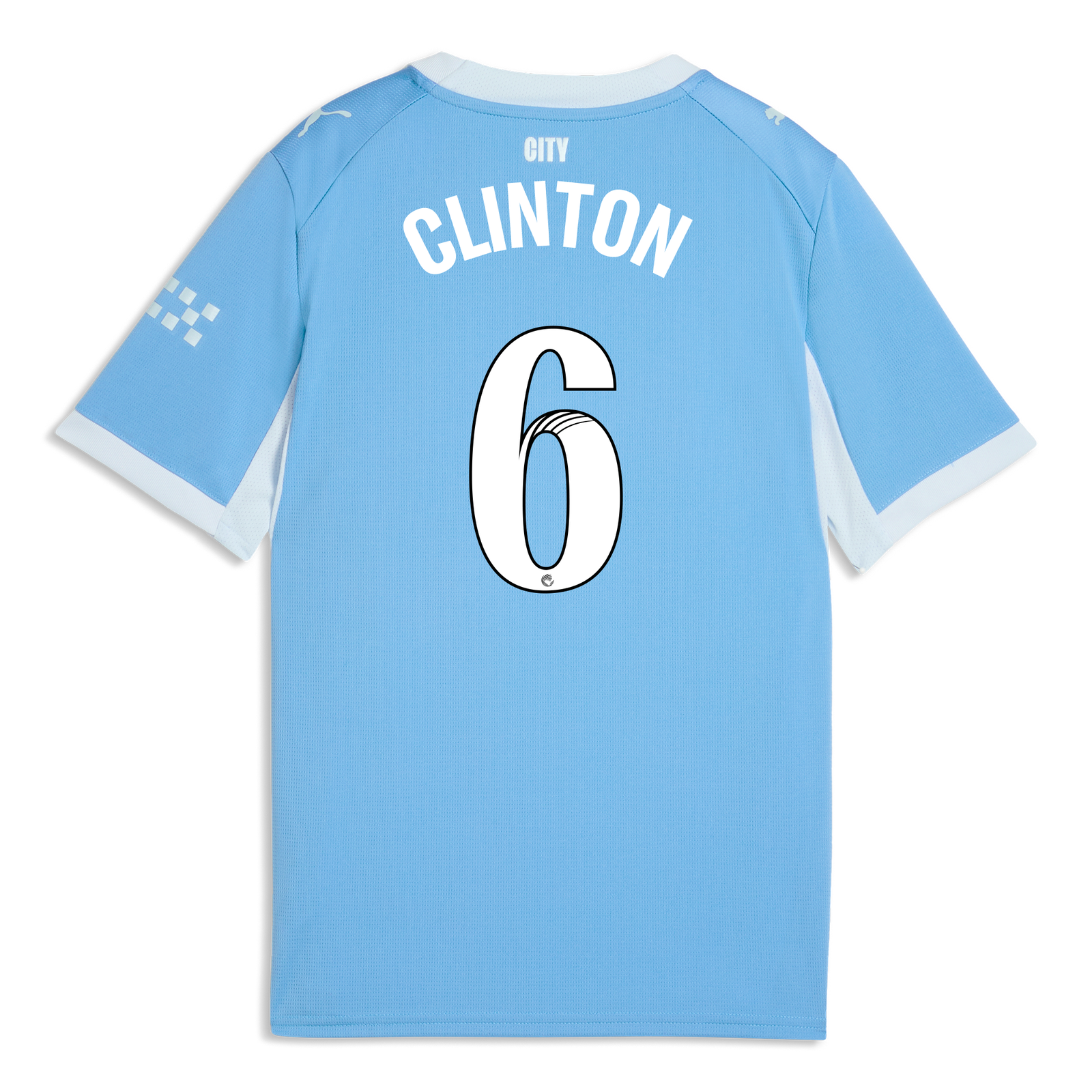 キッズ マンチェスター・シティ ホームユニフォーム 2026/27 CLINTON 6