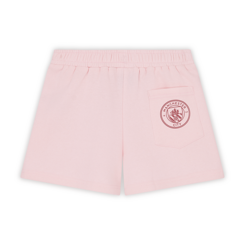 MCFC FW GIRLS BUBBLE TEXT SHORT - pink
