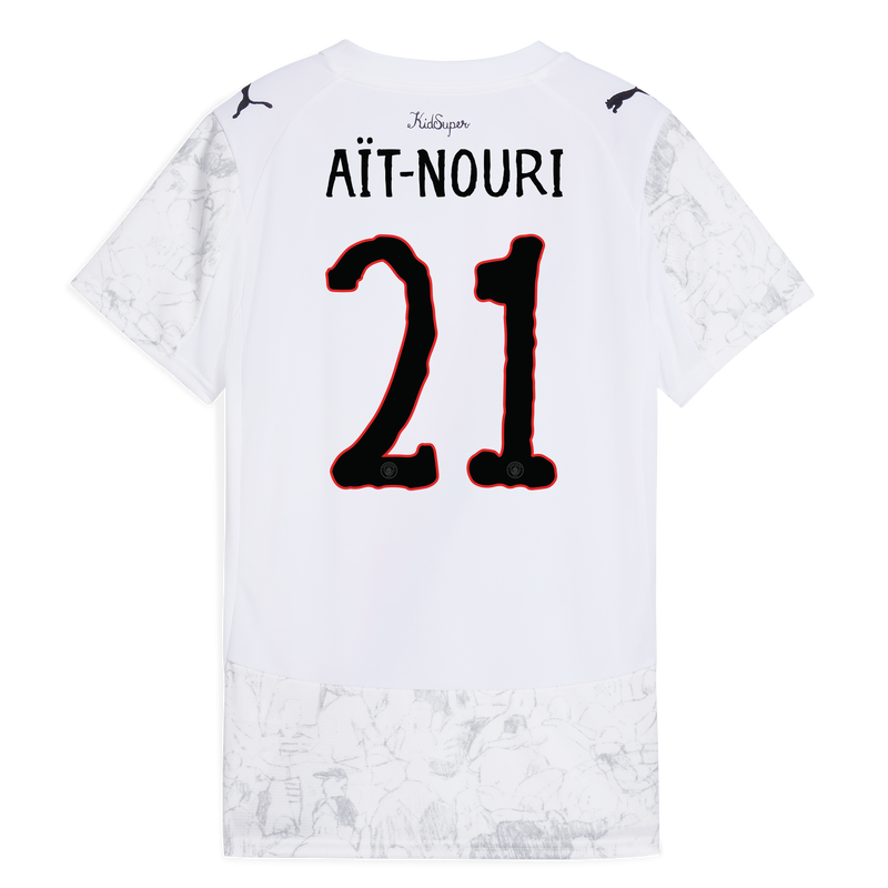 WOMENS KidSuper SHIRT SS-AÏT-NOURI #21-PN-KS-WC - 