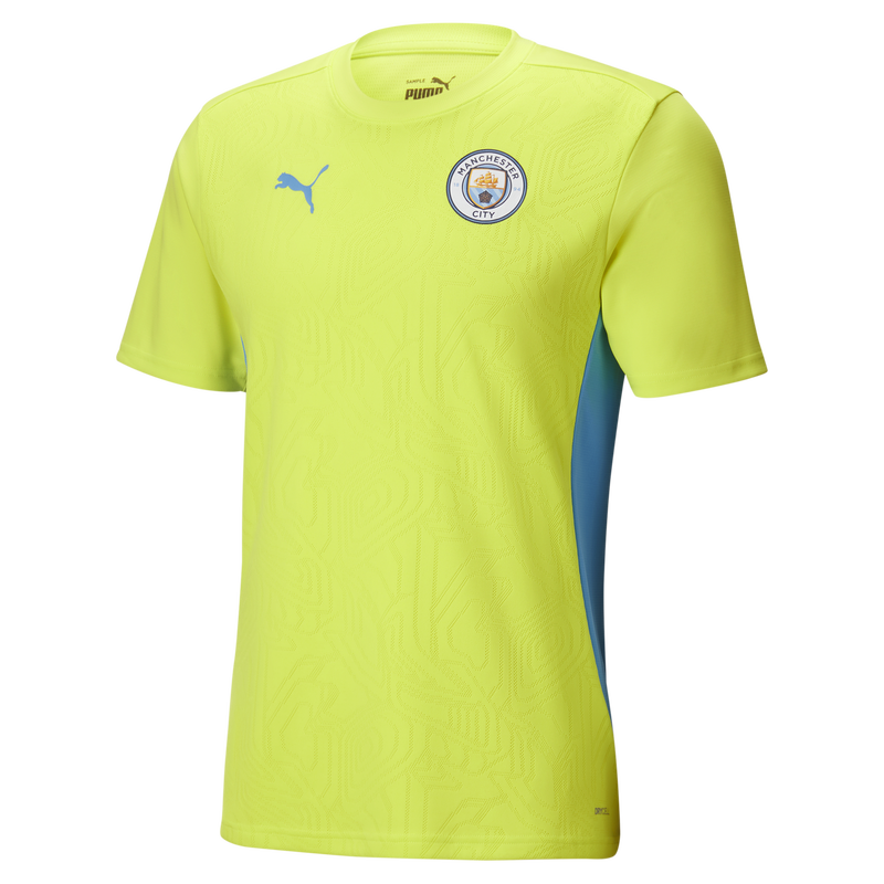 MCFC TR MENS TRAINING JERSEY - yellow