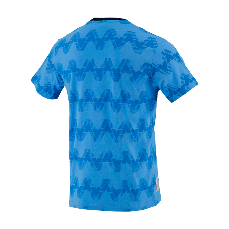 MCFC FW KIDS ARCHIVE AOP TEE - light blue