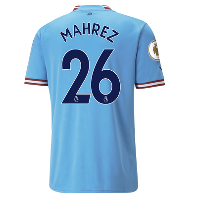 Manchester City Home Jersey 2022/23 with MAHREZ 26 printing