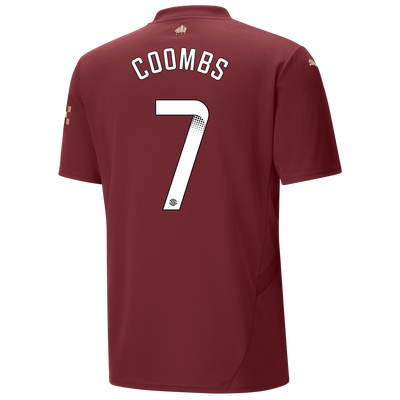 Manchester City Third Jersey 2024/25 With COOMBS 7 Printing