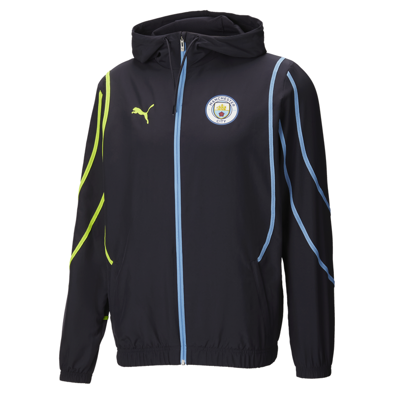 MCFC MW MENS PREMATCH WOVEN JACKET - new navy