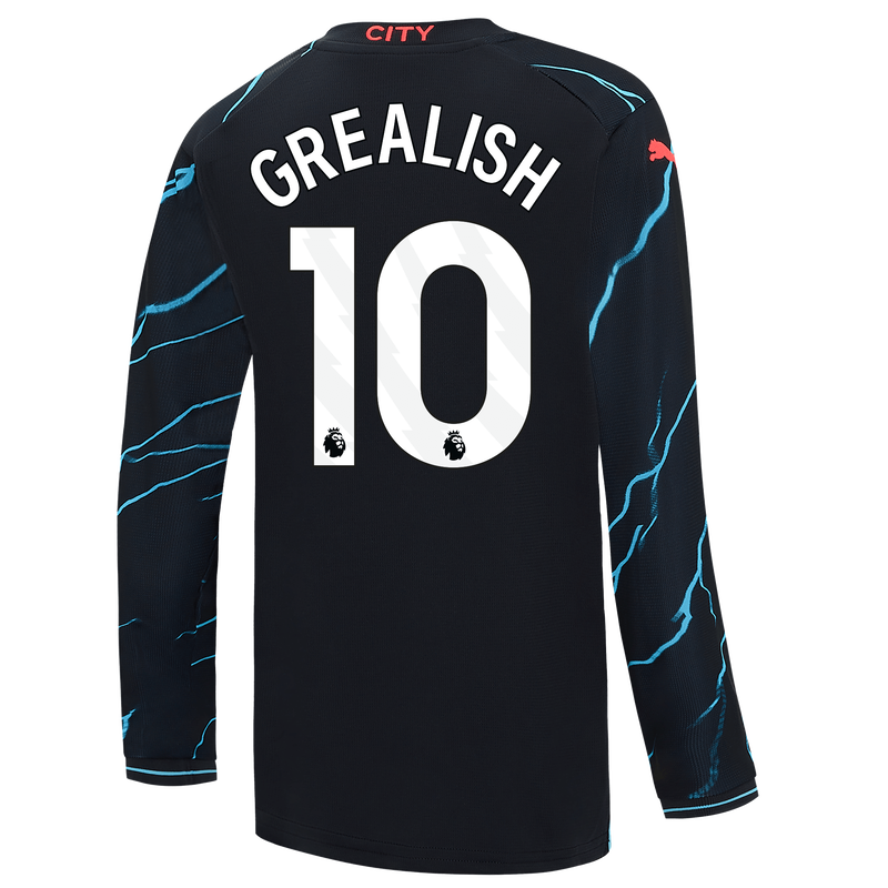 KIDS Third SHIRT LS-GREALISH-10-EPL-PLC - 