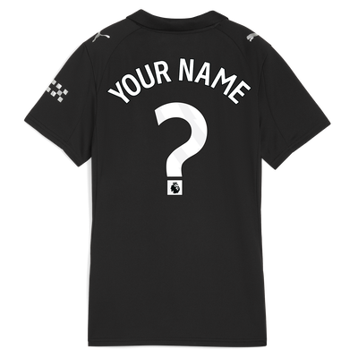 Camiseta de visitante del Manchester City para mujer 2025/26 Con Estampado Personalizado