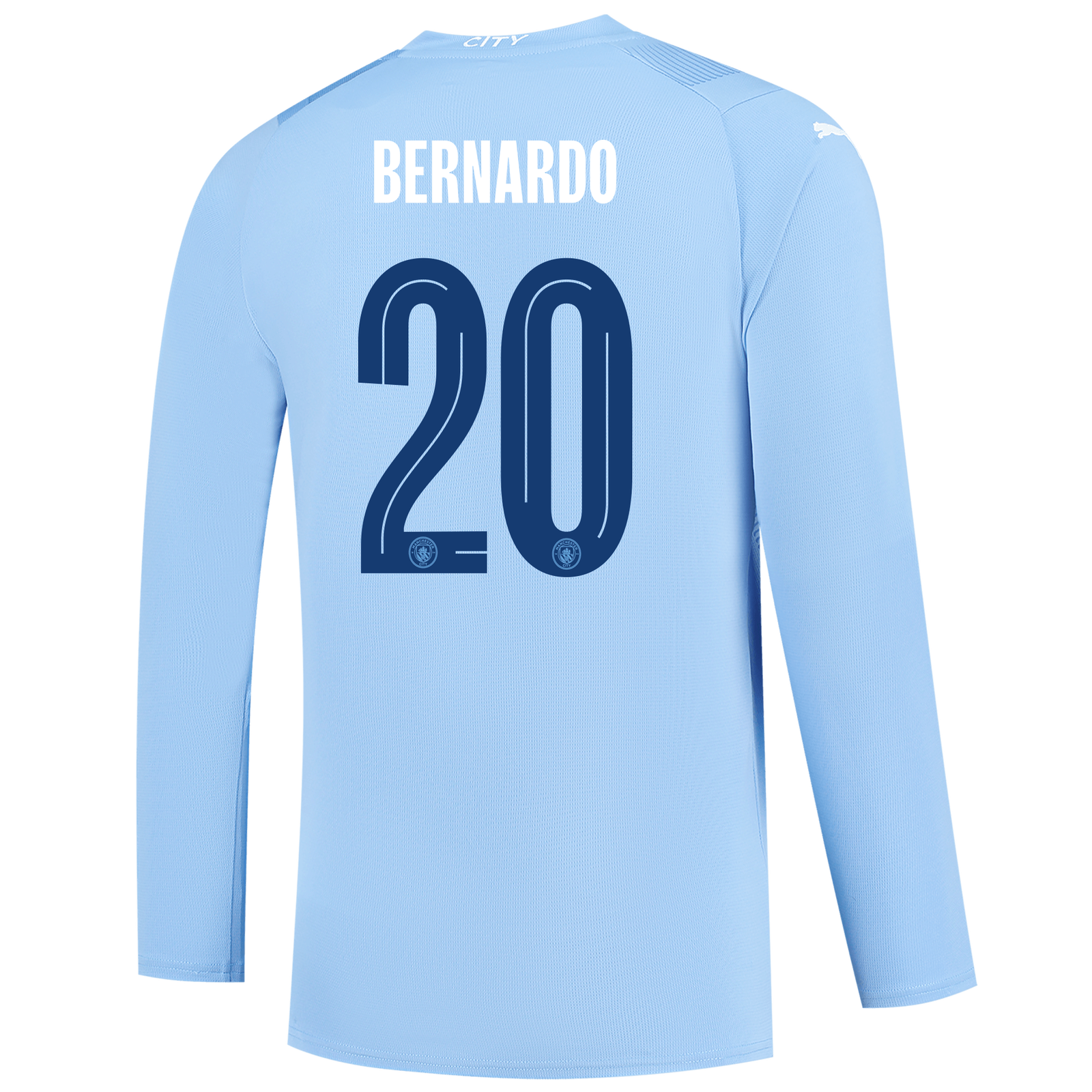 Men's Puma Bernardo Silva Sky Blue Manchester City 2023/24