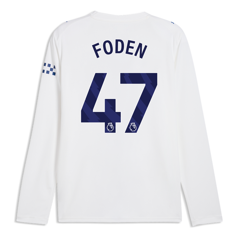 Manchester City Third Jersey 2026/27 Long Sleeve With FODEN 47