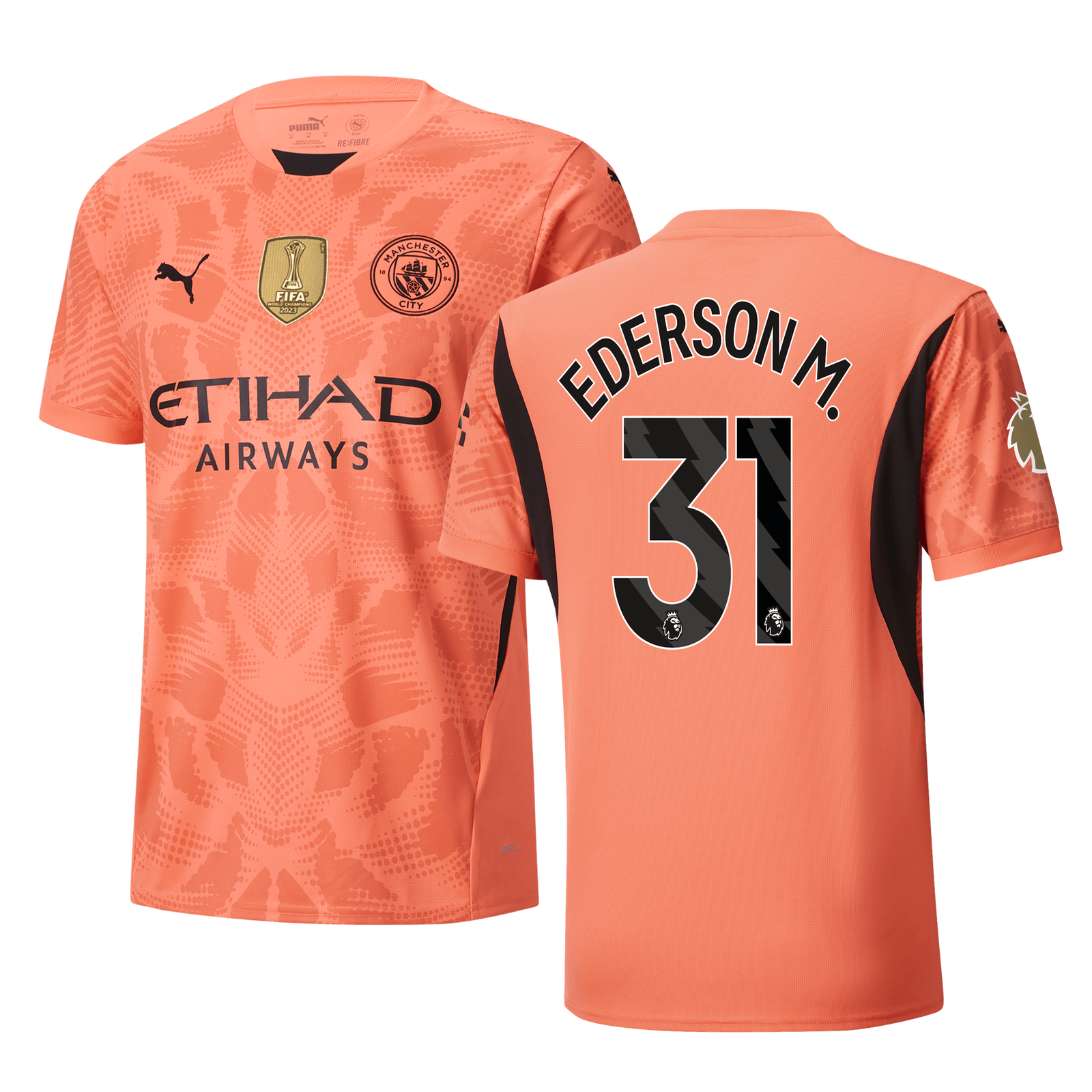 Man city ederson kit clearance