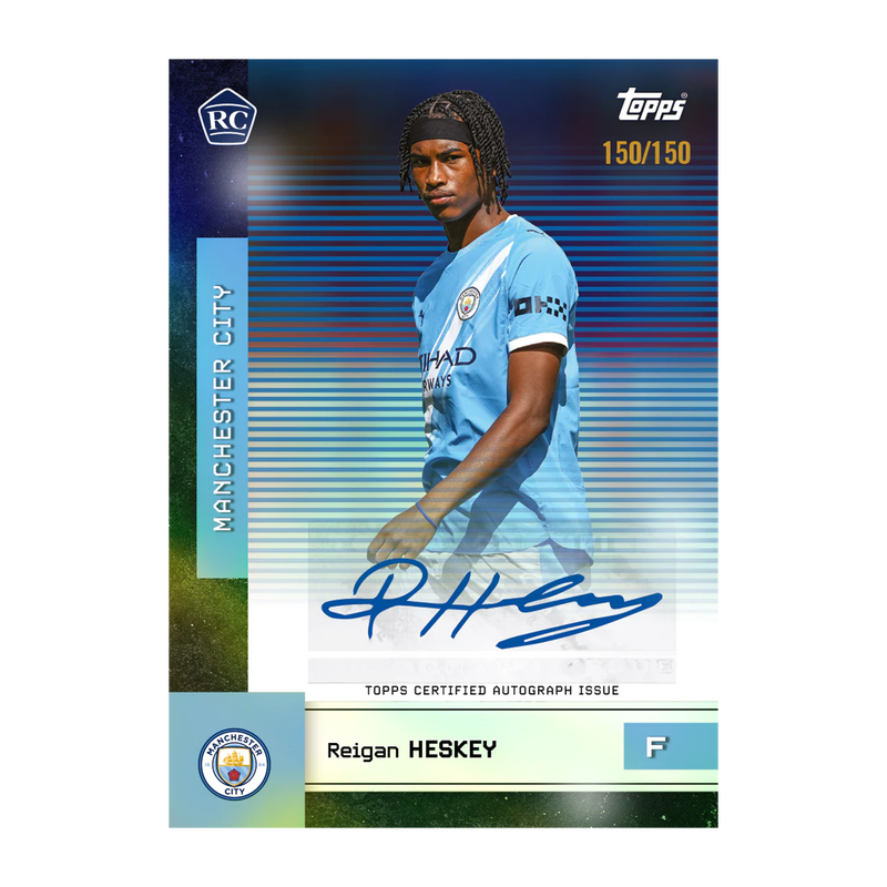 MCFC TOPPS 25/26 TEAM SET - blue