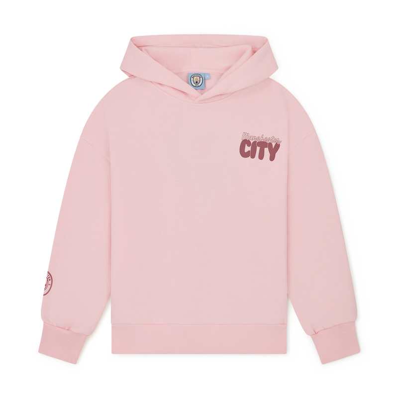 Women's Man City Bubble Collective Hoodie pink - Check out all Manchester City sweatshirts online - Official Manchester City FC store