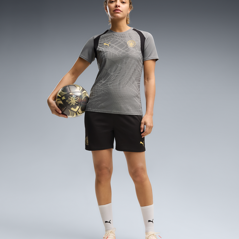 MCFC TR WMNS TRAINING JERSEY - Cast Iron-Flaxen