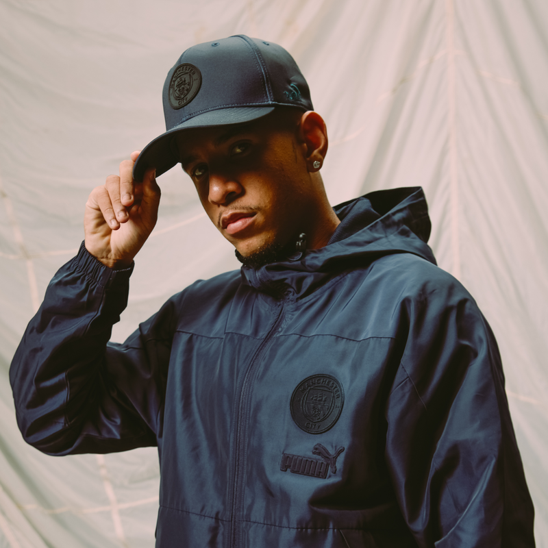 MCFC LW MONOCHROME CAP - navy