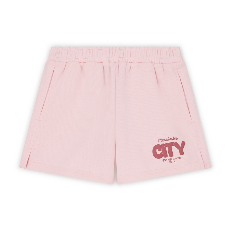 Kids' Man City Bubble Collective Shorts pink - Check out all Manchester City shorts online - Official Manchester City FC store