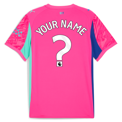 Manchester City Keeper Shirt Kinderen 2025/26 met gepersonaliseerde bedrukking