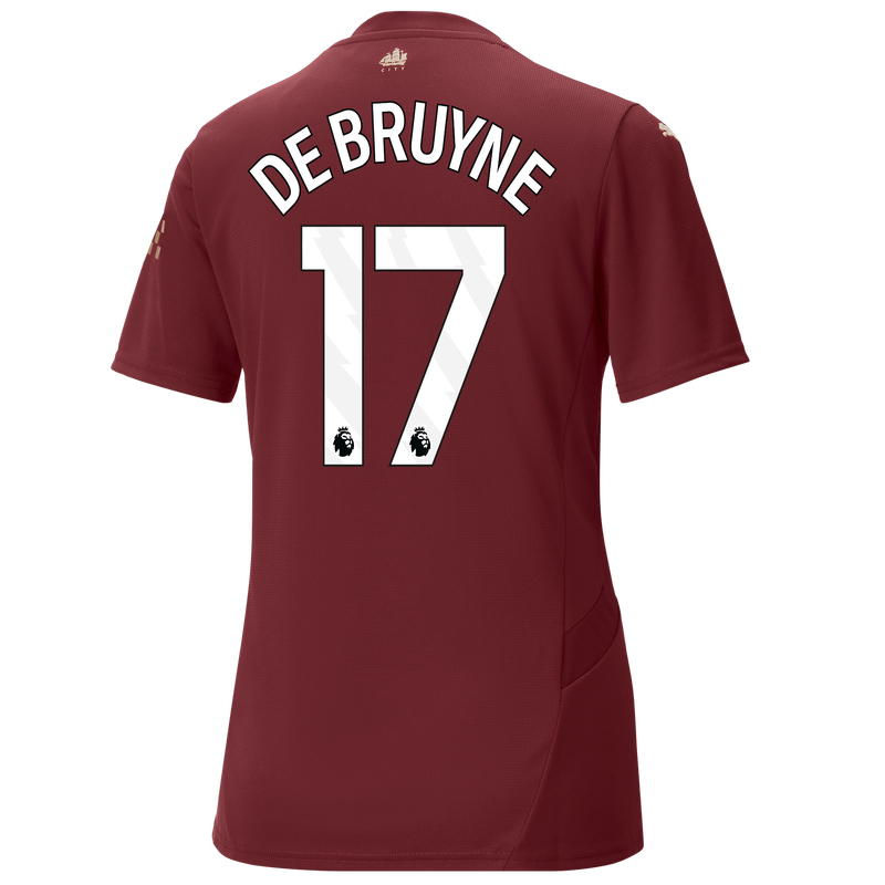 WOMENS Third SHIRT SS-DE BRUYNE-17-EPL-PLC - 