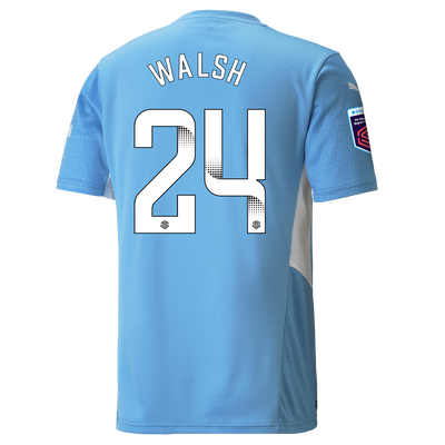 Manchester City Home Shirt 21/22 with Keira Walsh printing