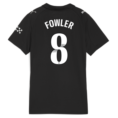 Women's Manchester City Away Jersey 2025/26 With FOWLER 8 Printing