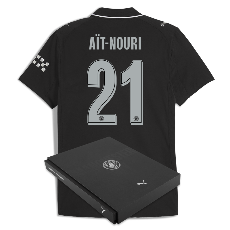 MENS AUTHENTIC Away SHIRT SS-AÏT-NOURI #21-EPL-PL - 