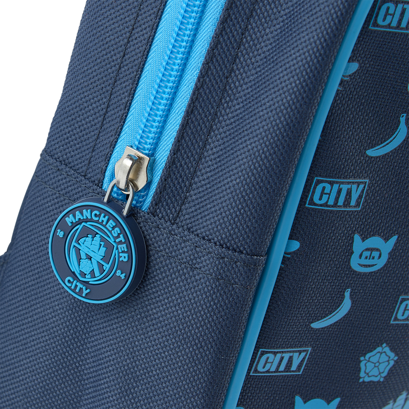 MCFC KIDS GLYPH BACKPACK - navy