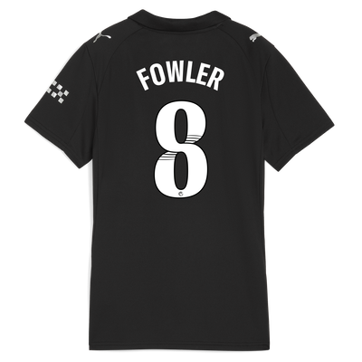 Women's Manchester City Away Jersey 2025/26 With FOWLER 8 Printing