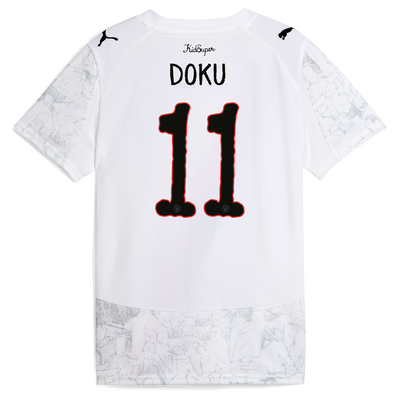 Maglia femminile KidSuper del Manchester City 2025/26 con stampa DOKU 11