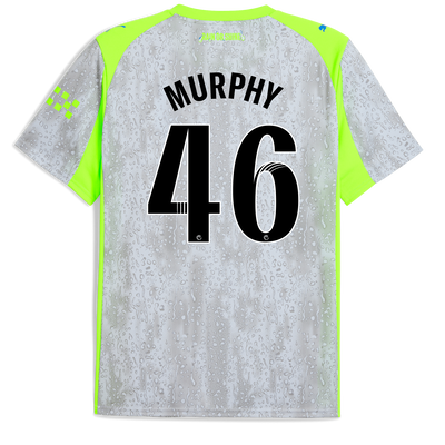 マンチェスター・シティ 2025/26 サード ユニフォーム（MURPHY 46 Printing入り）
