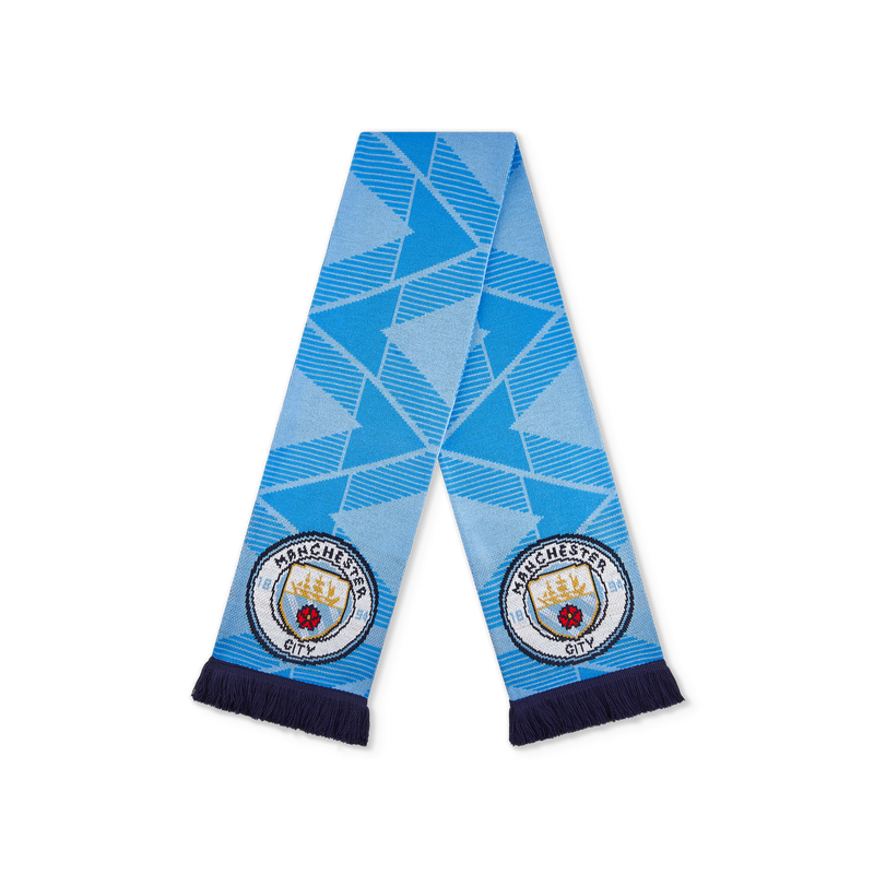 MCFC FW RETRO SCARF - light blue
