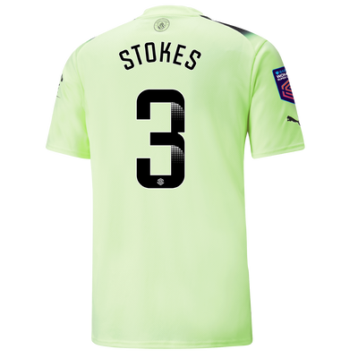 Manchester City Third Jersey 2022/23 with STOKES 3 printing