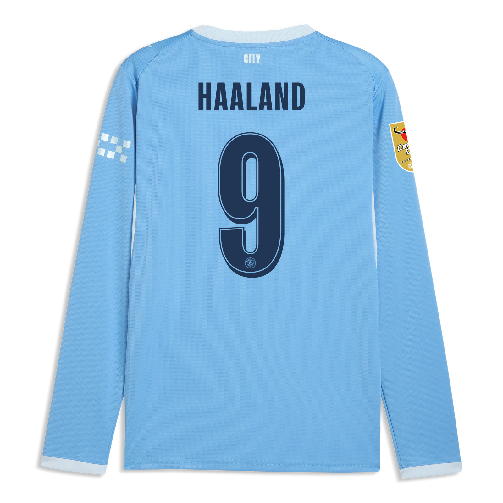 マンチェスター・シティ HAALAND 9 長袖 Mサイズ Manchester City Home Jersey 2026/27 Long Sleeve With HAALAND 9