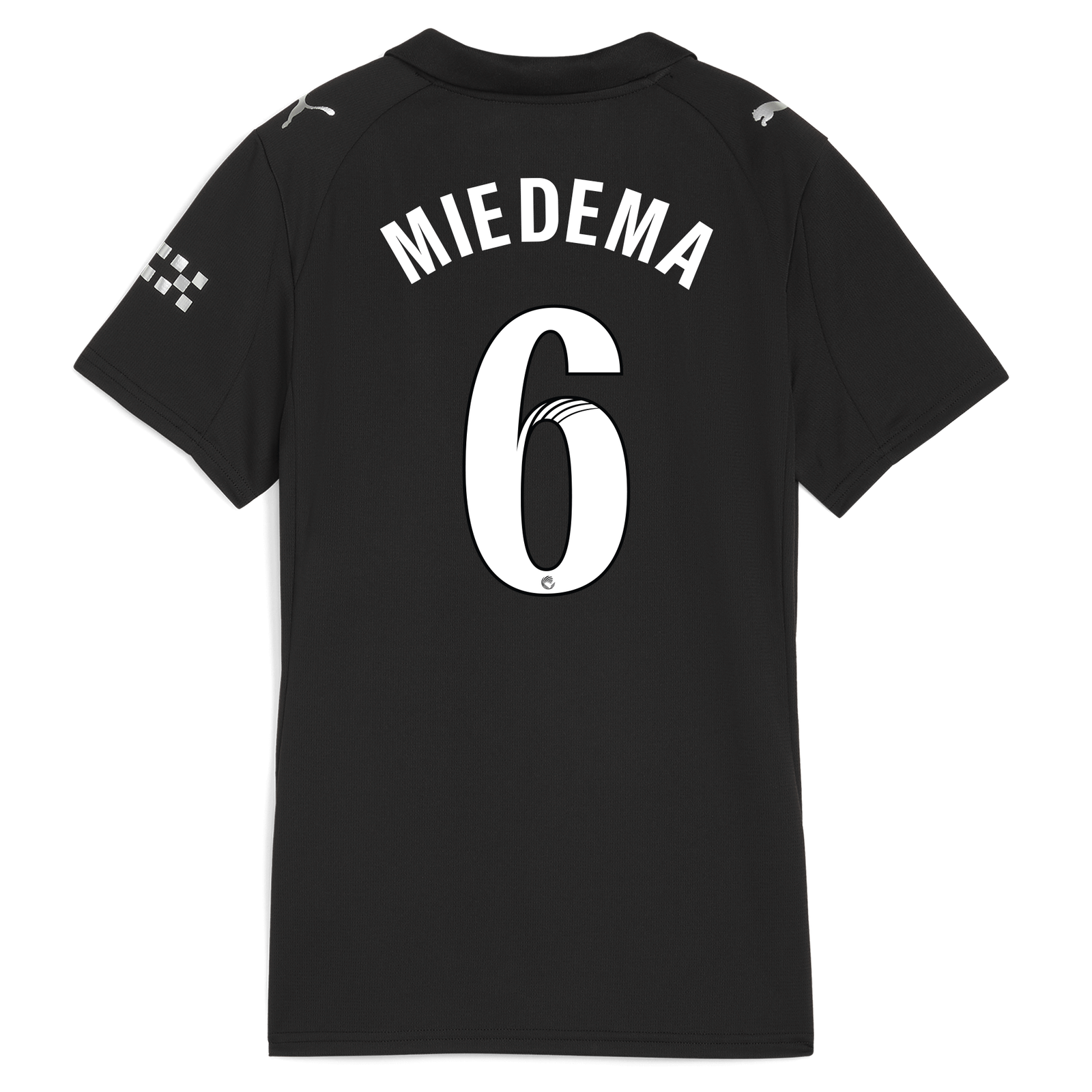 Women s Manchester City Away Jersey 2025 26 With MIEDEMA 6 Printing 