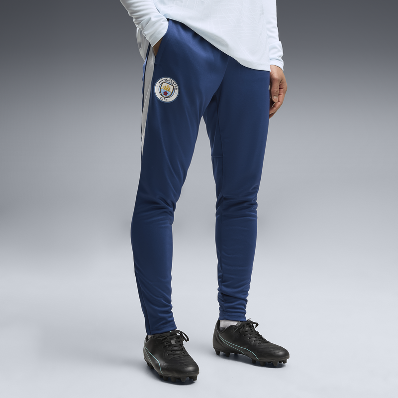 MCFC TR TRAINING POCKET PANTS - Blue Jewel-Dewdrop