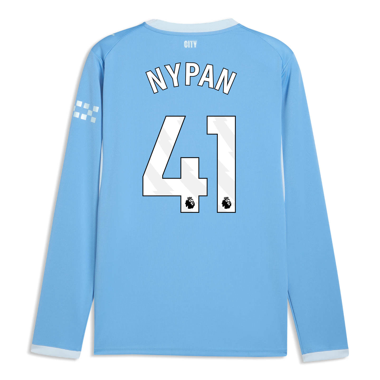 マンチェスター・シティ ホーム ユニフォーム 2026/27 長袖 NYPAN 41