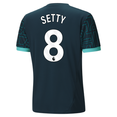 Manchester City Esports Jersey 2024/25 With SETTY 8 Printing