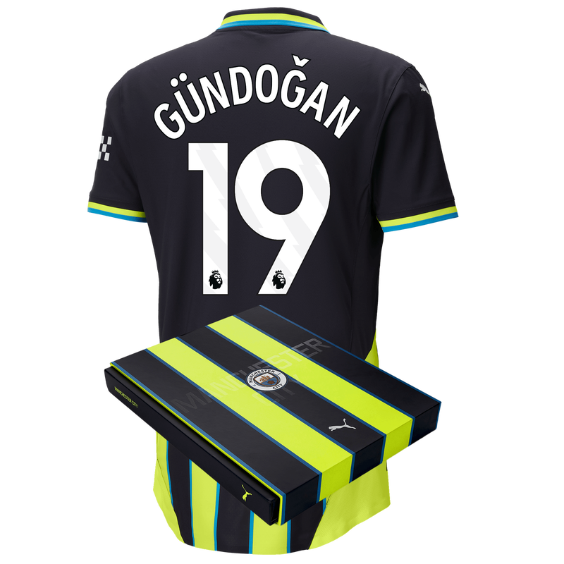 MENS AUTHENTIC Away SHIRT SS-GÜNDOĞAN-19-EPL-PLC - 