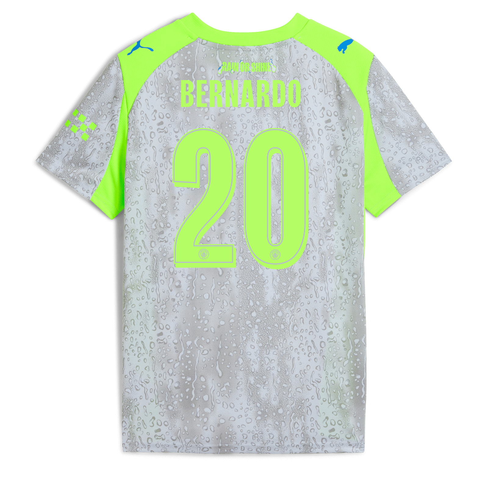 マンチェスター・シティ BERNARDO 20番 シャツ Kids' Manchester City Third Jersey 2025/26 With BERNARDO 20