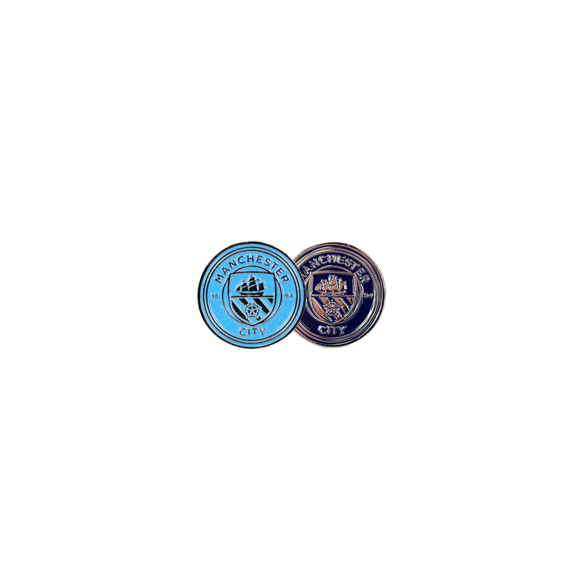 MCFC FW GOLF 24MM BALL MARKER - blue