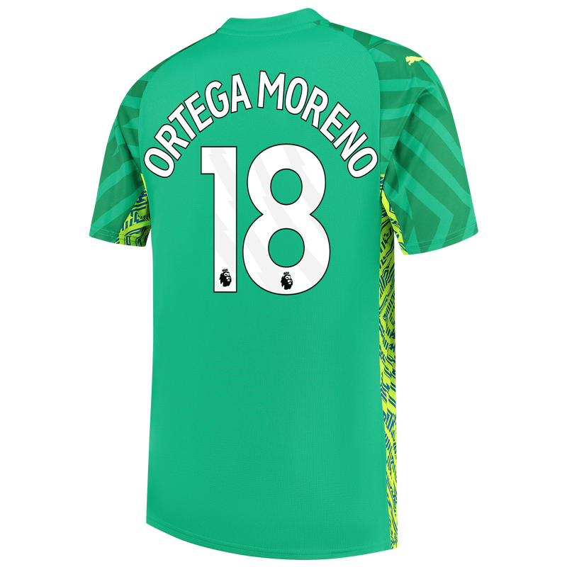MCFC RP MENS GK JERSEY SS-ORTEGA MORENO-18-EPL-PLC - green