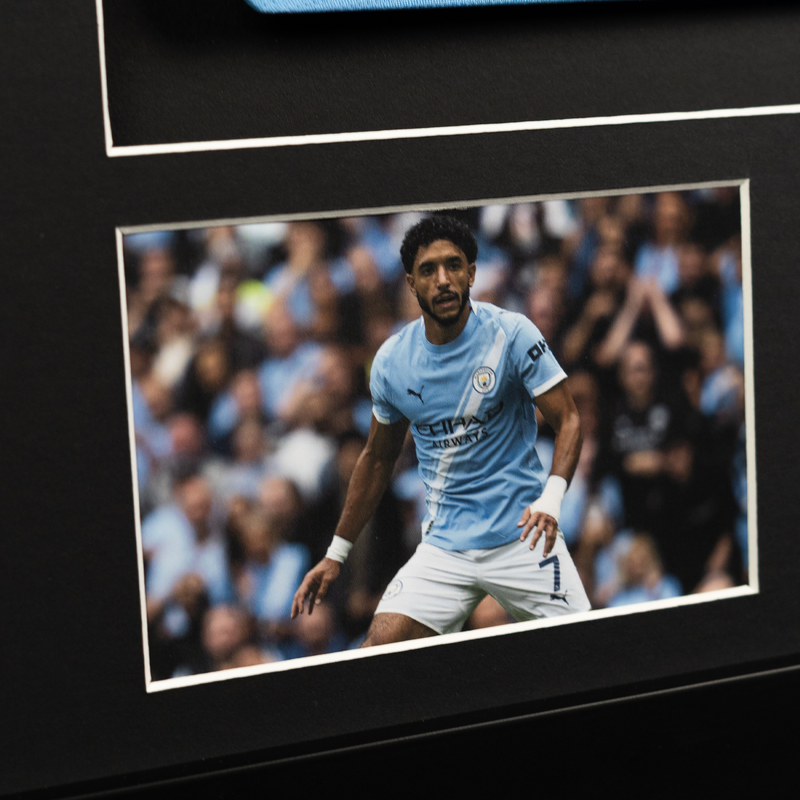 MCFC 25/26 FRAMED MARMSH HOME - Blue