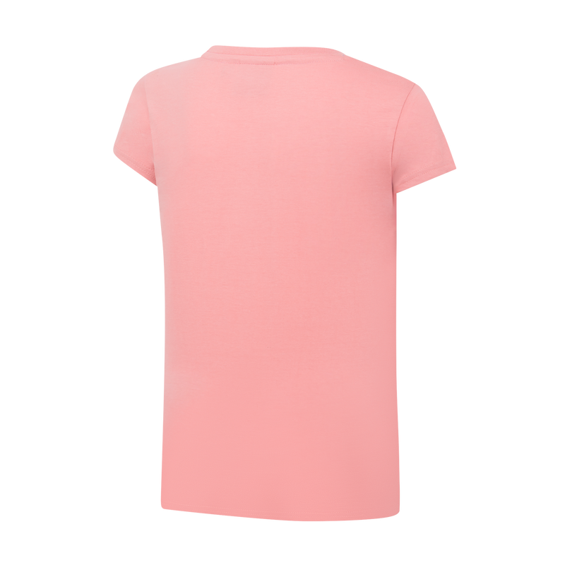 MCFC KIDS IRIDESCENT CREST TEE - pink