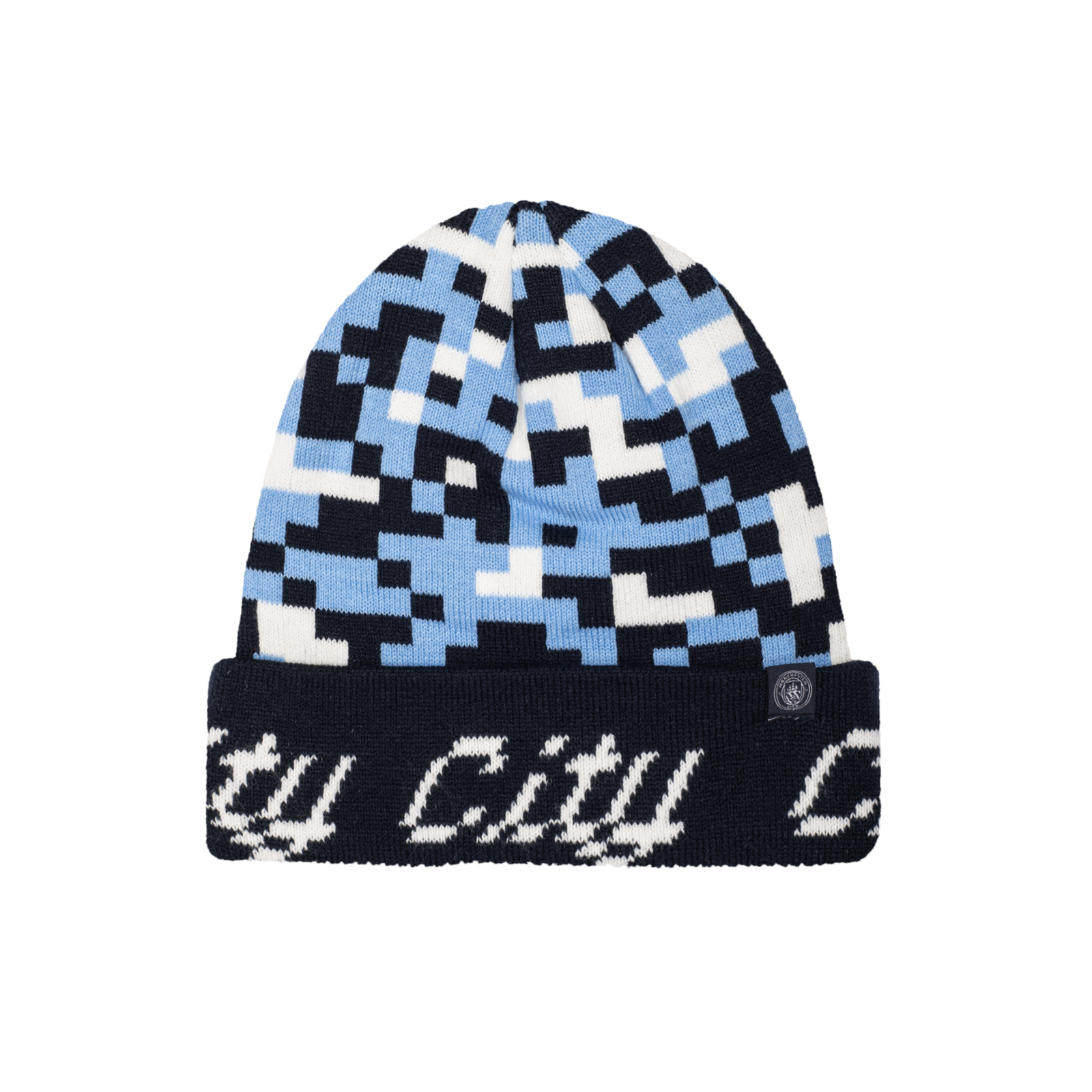 Manchester City Digital Dash Beanie Official Man City Store