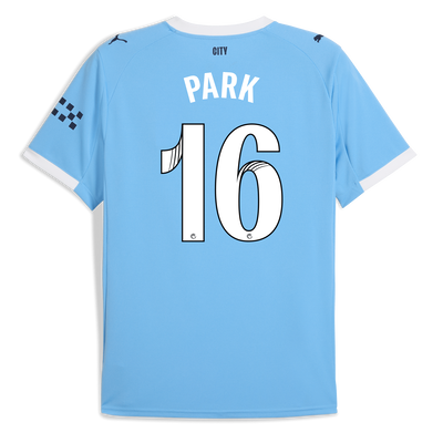 Manchester City Home Jersey 2025/26 With PARK 16 Printing