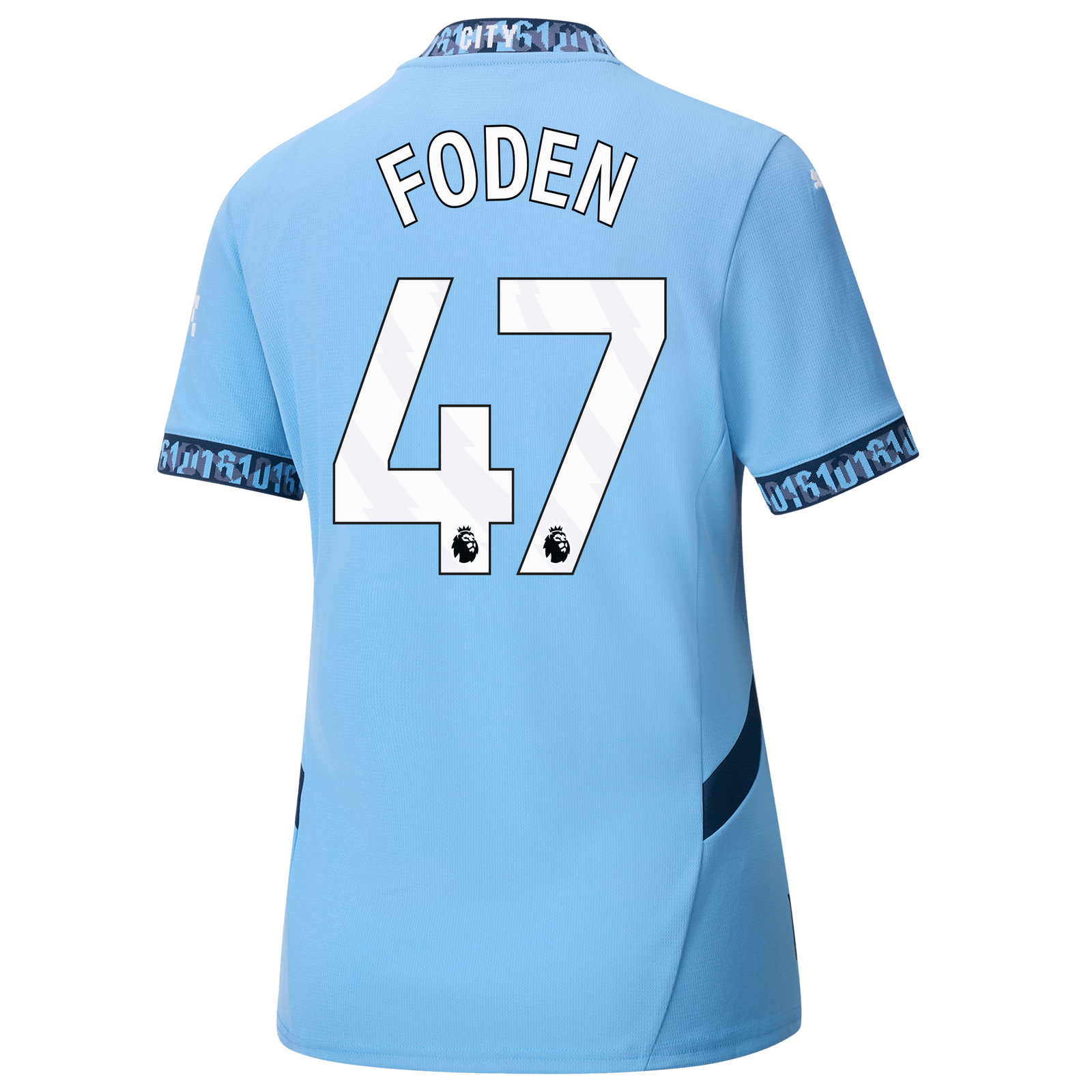 Women's Manchester City Home Jersey 2024/25 With FODEN 47 Printing 
