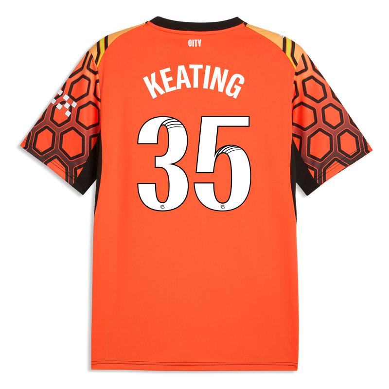 MENS GK JERSEY SS-KEATING-35-WSL-WSC - Hot Heat-PUMA Black