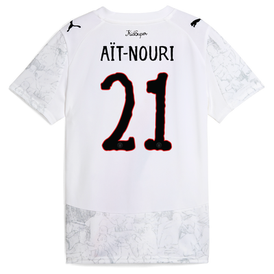 Kids' Manchester City KidSuper Jersey 2025/26 With AÏT-NOURI 21 printing