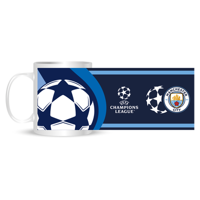 Manchester City Champions League Mug