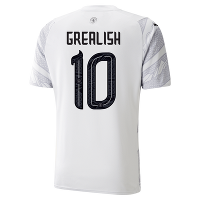 Kids' Manchester City Year of the Dragon Jersey 2023/24 with GREALISH 10 printing