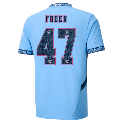 Manchester City Home Jersey 2024/25 with FODEN 47 printing