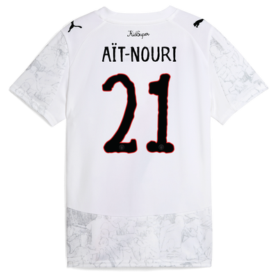 Kids' Manchester City KidSuper Jersey 2025/26 With AÏT-NOURI 21 printing