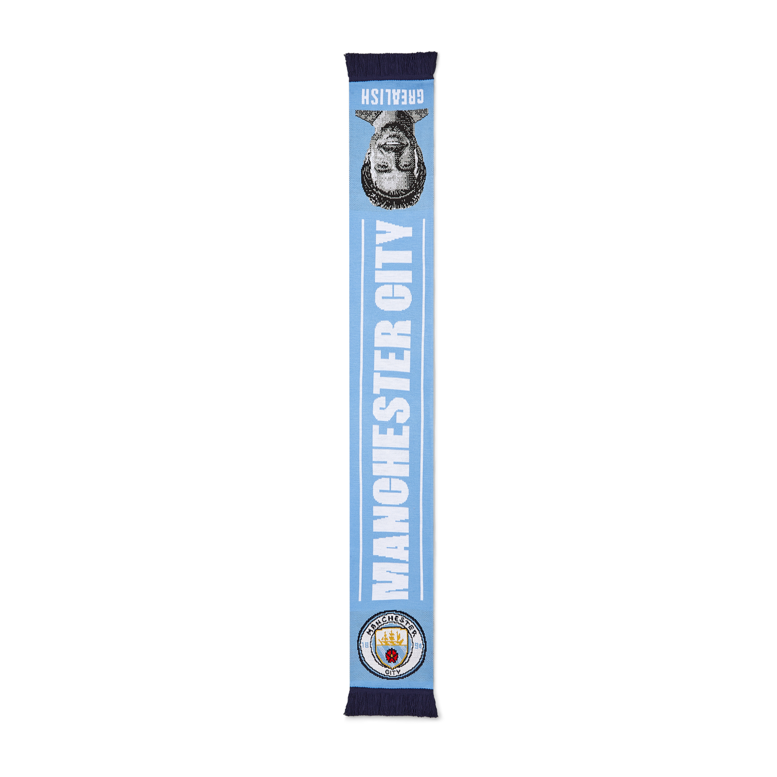 Manchester City Grealish Scarf | Official Man City Store